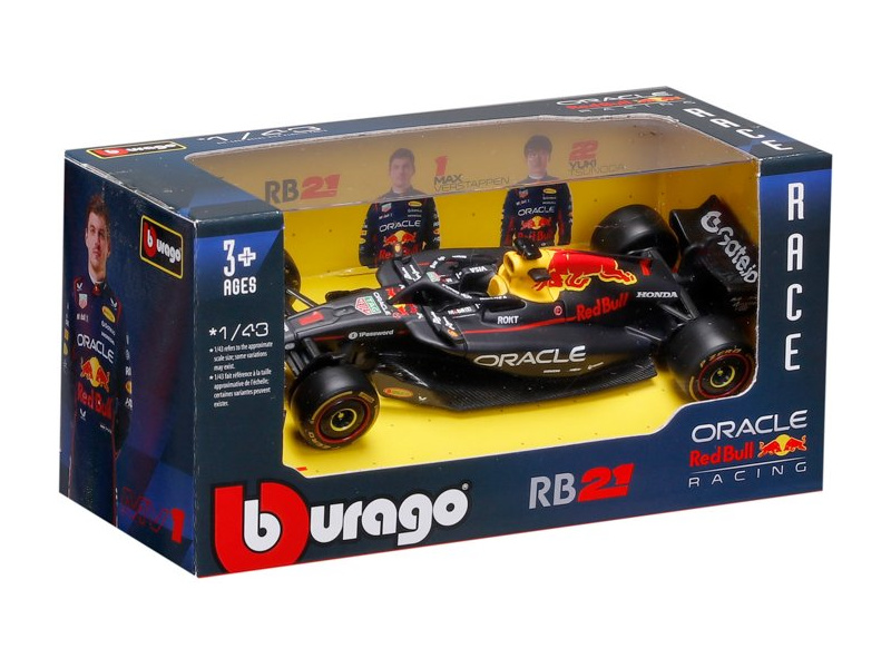 Bburago Oracle Red Bull Racing RB21 (2025) 1:43 #1 Verstappen