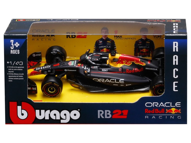 Bburago Oracle Red Bull Racing RB21 (2025) 1:43 #1 Verstappen