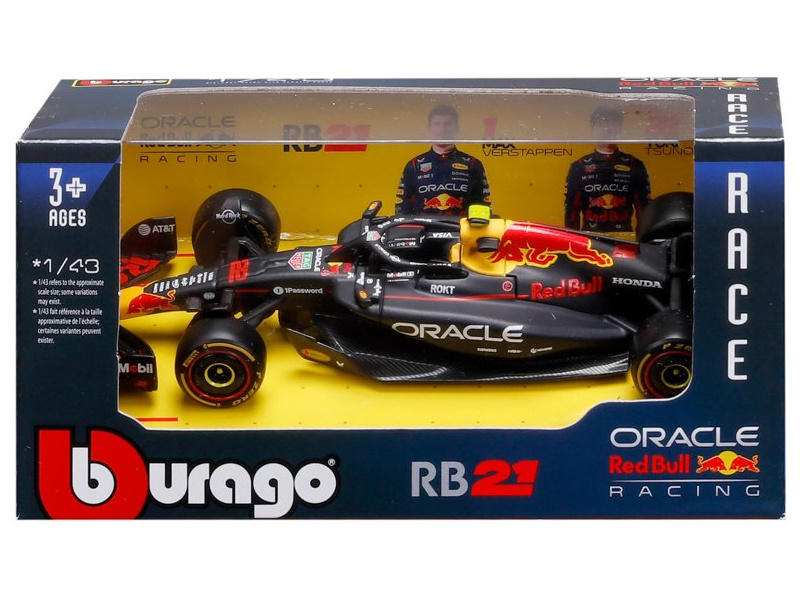 Bburago Oracle Red Bull Racing RB21 (2025) 1:43 #22 Tsunoda