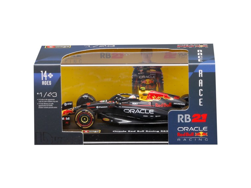 Bburago Oracle Red Bull Racing RB21 (2025) 1:43 #22 Tsunoda (hardcase)