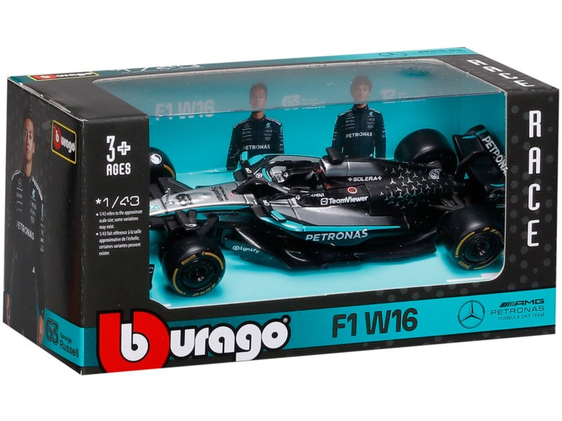 Bburago Mercedes-AMG Petronas W16 (2025), #63 Russell