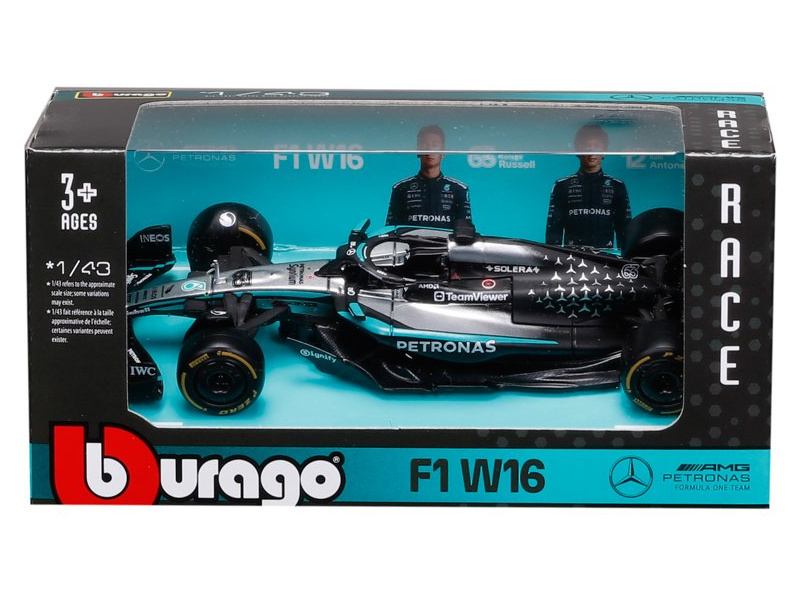 Bburago Mercedes-AMG Petronas W16 (2025), #63 Russell