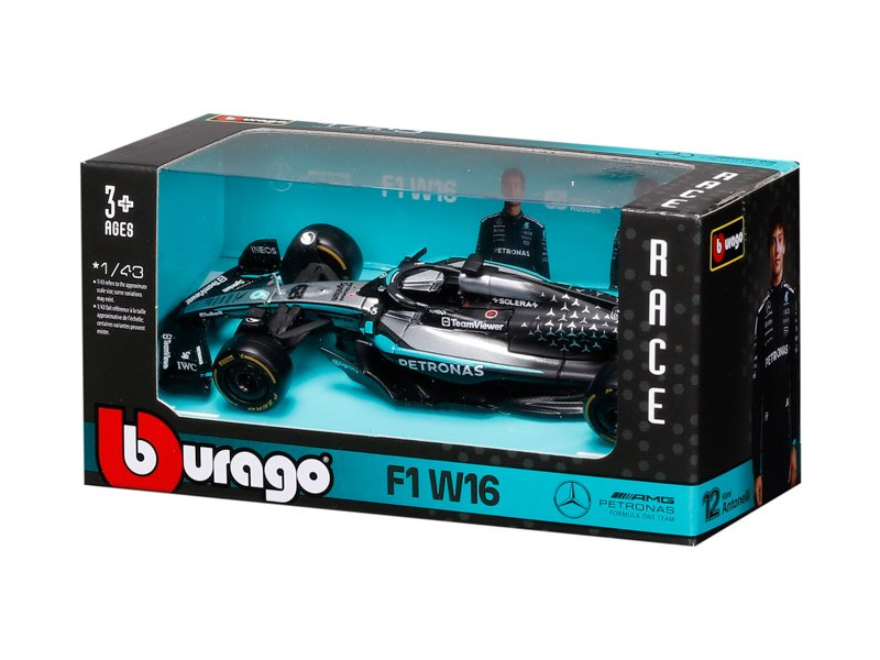 Bburago Mercedes-AMG Petronas W16 (2025), #63 Russell
