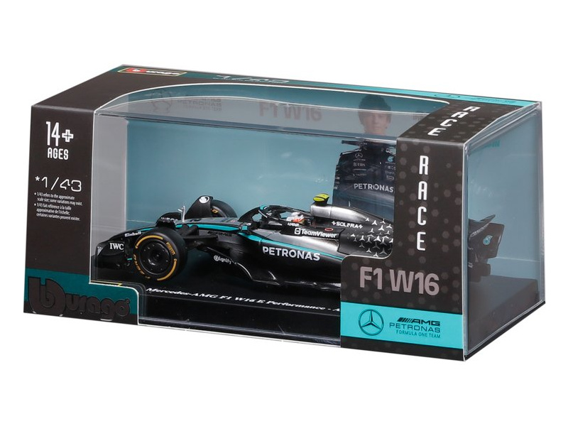 Bburago Mercedes-AMG Petronas W16 (2025), #12 Antonelli (hardcase)