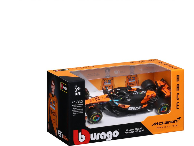 Bburago McLaren F1 MCL39 (2025) 1:43 #81 Piastri