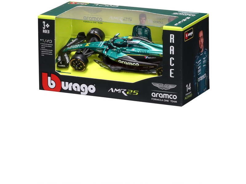 Bburago Aston Martin AMR25 (2025) 1:43 #14 Alonso