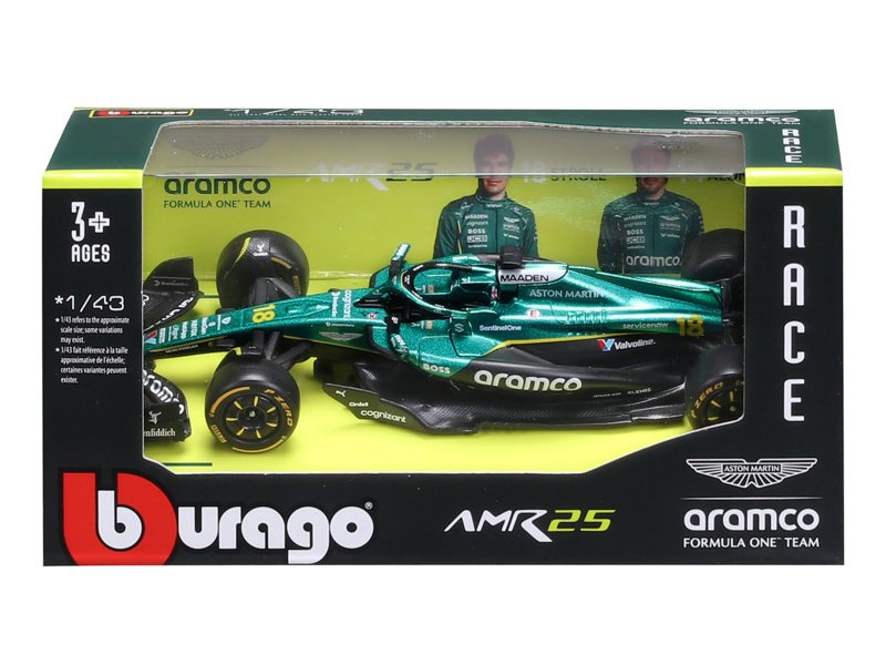 Bburago Aston Martin AMR25 (2025) 1:43 #18 Stroll