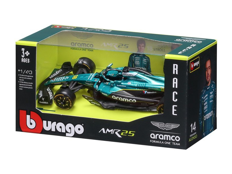 Bburago Aston Martin AMR25 (2025) 1:43 #18 Stroll