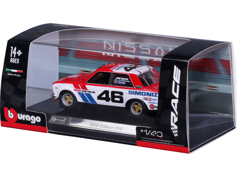 Bburago Signature BRE Datsun 510 1:43
