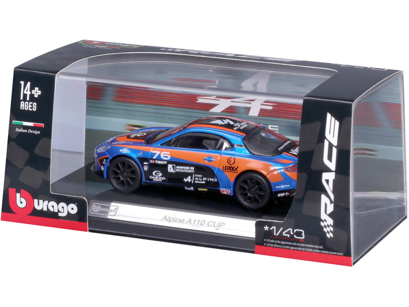 Bburago Signature Renault Alpine A110 CUP 1:43