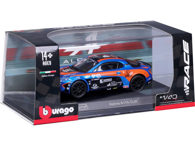 Bburago Signature Renault Alpine A110 CUP 1:43