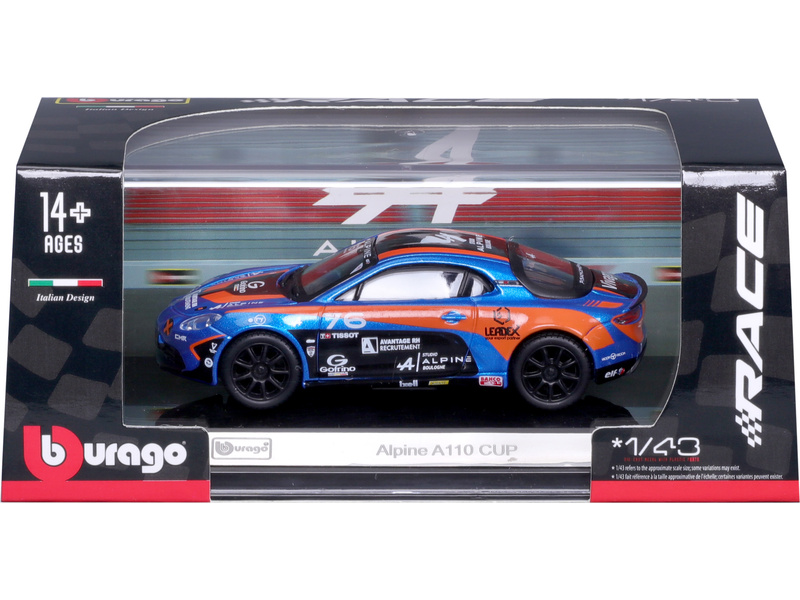 Bburago Signature Renault Alpine A110 CUP 1:43