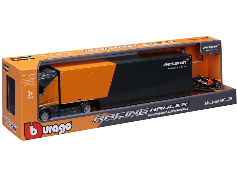 Bburago McLaren Team MCL38 (2024) 1:43 #4 Norris, tahač