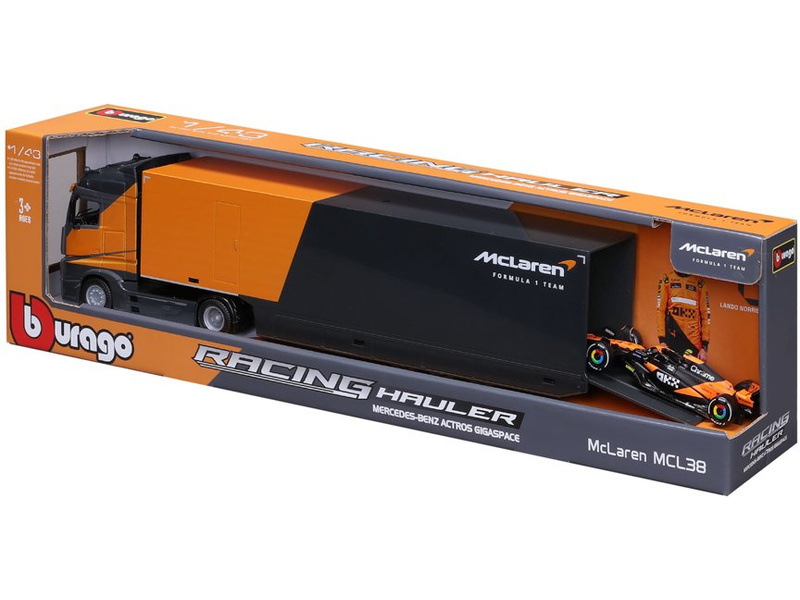 Bburago McLaren Team MCL38 (2024) 1:43 #4 Norris, tahač