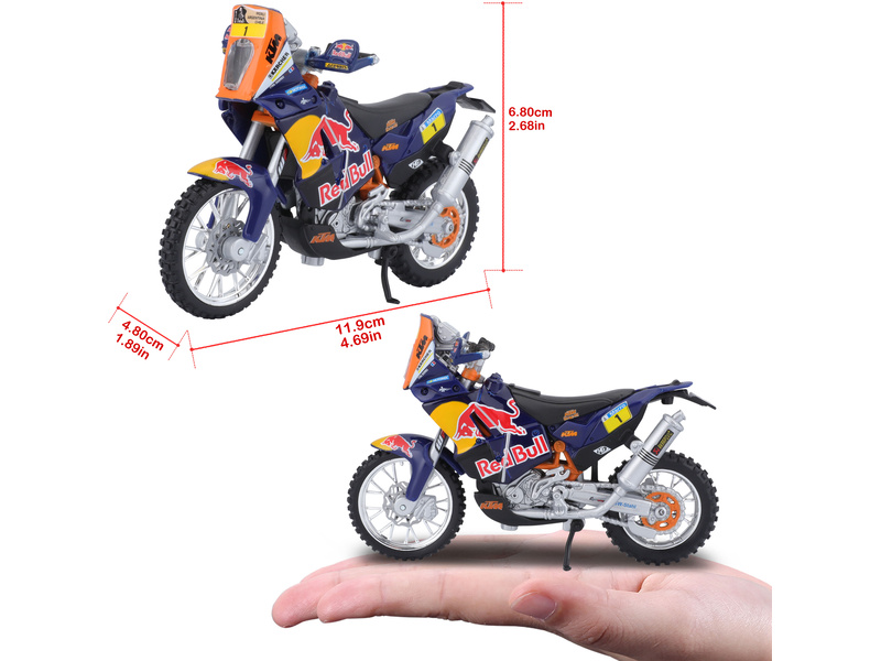 Bburago Red Bull KTM 450 Rally Dakar 1:18 #1