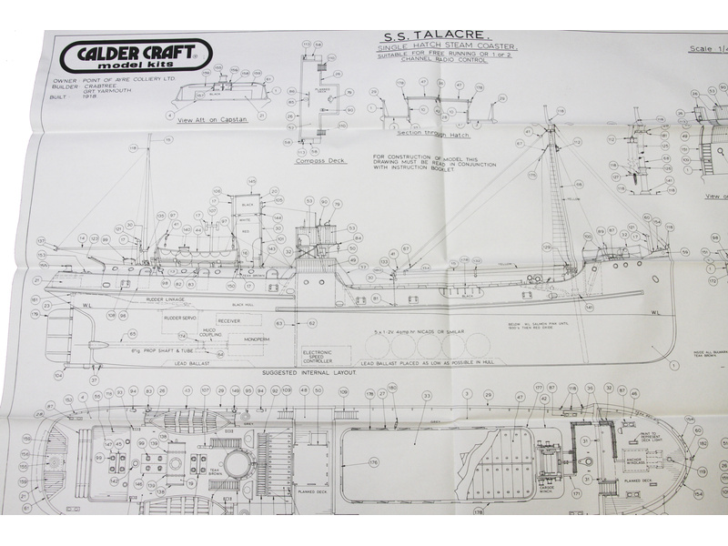 CALDERCRAFT S.S. Talacre 1:48 kit