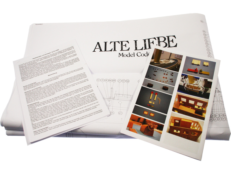 CALDERCRAFT Alte Liebe přístavní remorkér 1931 1:25 kit