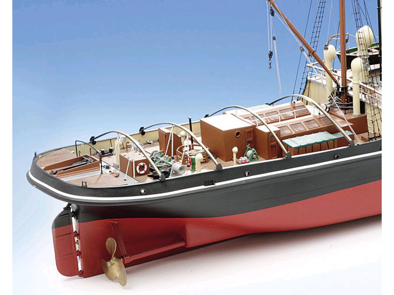 CALDERCRAFT Resolve zaoceánský parník 1:48 kit