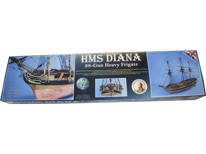 CALDERCRAFT H.M.S. Diana fregata 1794 1:64 kit