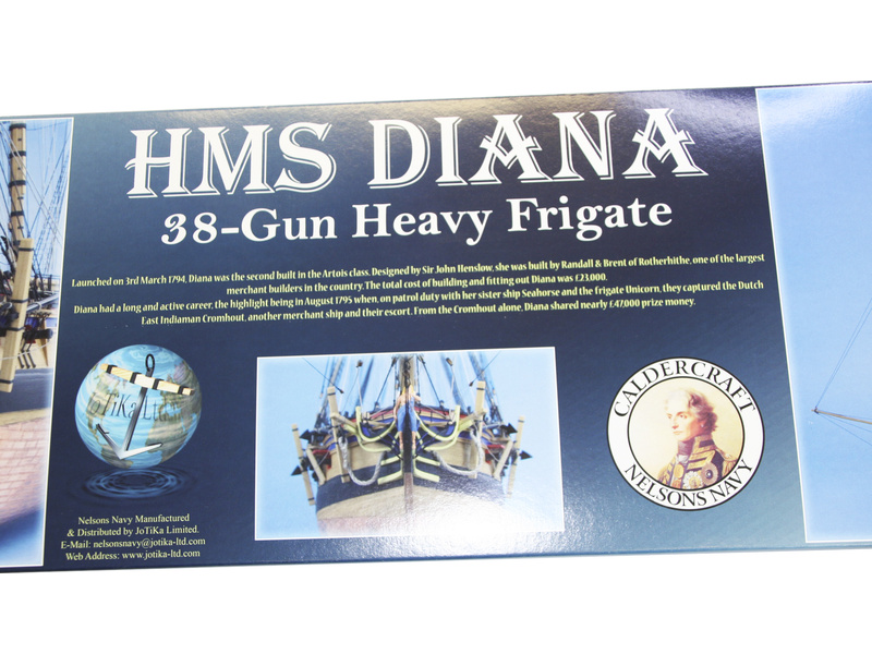 CALDERCRAFT H.M.S. Diana fregata 1794 1:64 kit