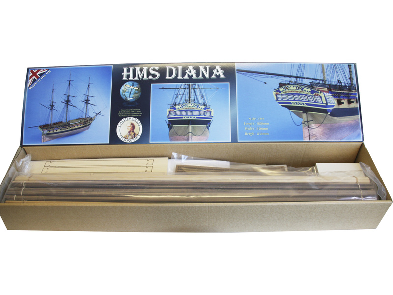 CALDERCRAFT H.M.S. Diana fregata 1794 1:64 kit