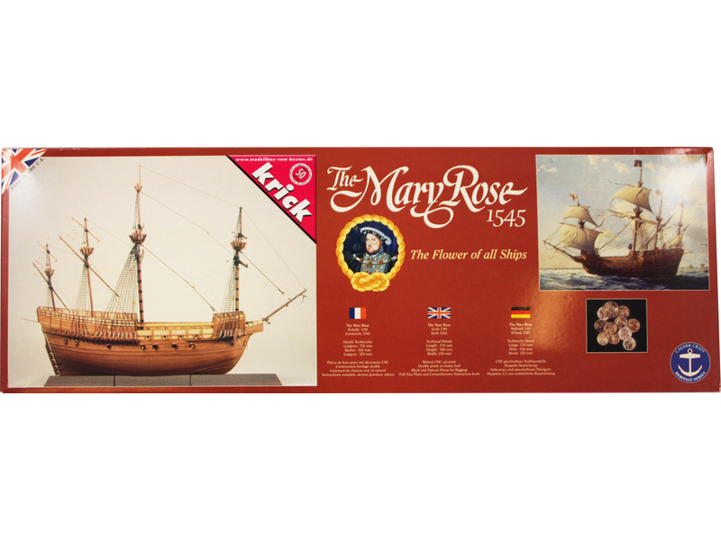 CALDERCRAFT Mary Rose 1509 1:80 kit