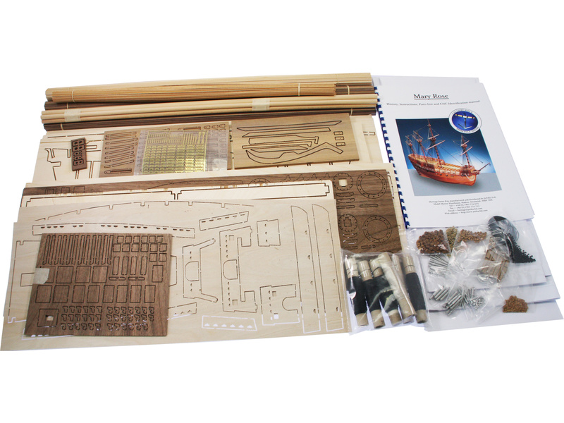 CALDERCRAFT Mary Rose 1509 1:80 kit