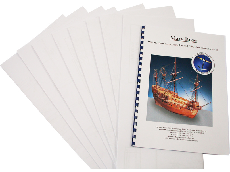 CALDERCRAFT Mary Rose 1509 1:80 kit