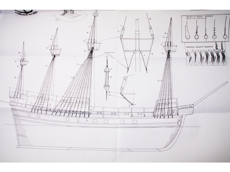 CALDERCRAFT Mary Rose 1509 1:80 kit