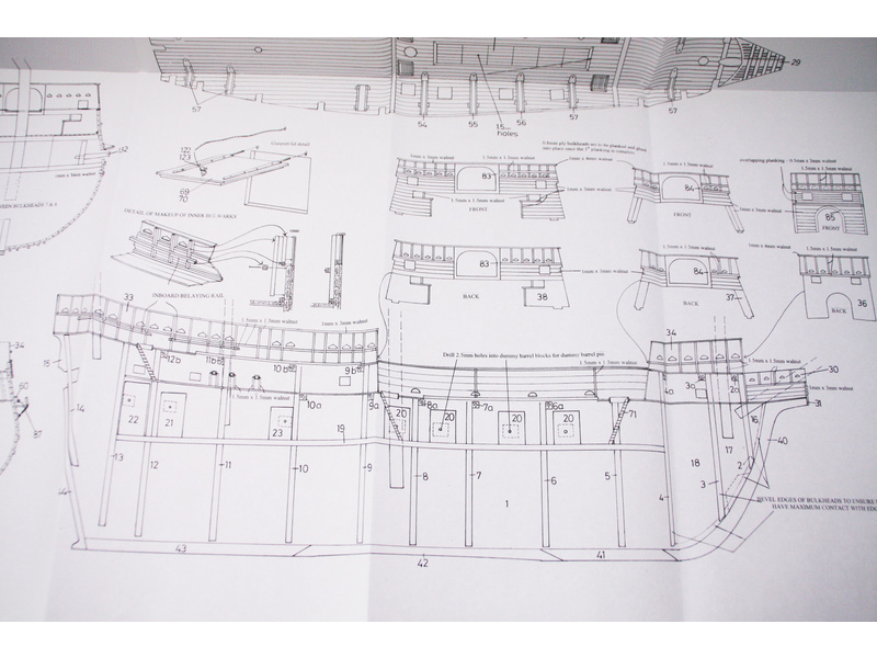 CALDERCRAFT Mary Rose 1509 1:80 kit