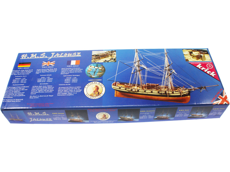 CALDERCRAFT H.M.S. Jalouse briga 1:64 kit