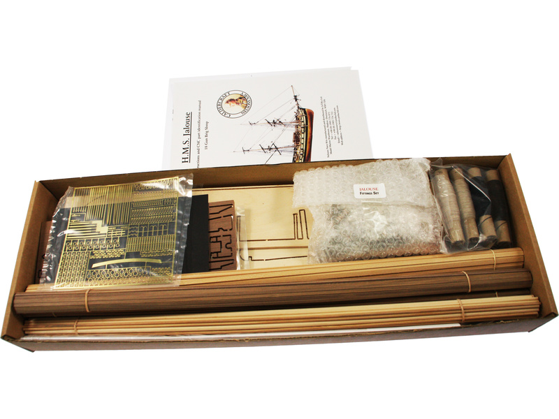 CALDERCRAFT H.M.S. Jalouse briga 1:64 kit