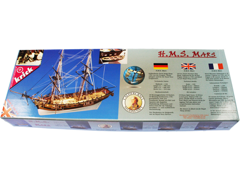 CALDERCRAFT H.M.S. Mars 1781 1:64 kit