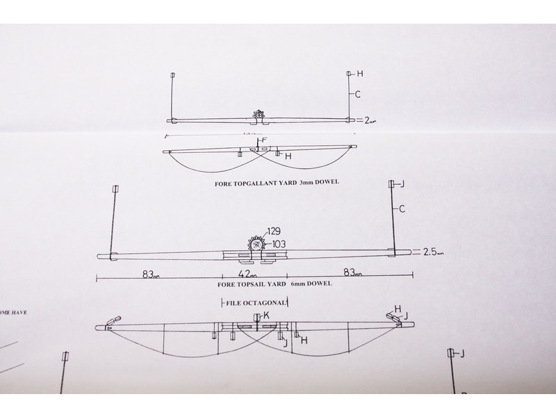 CALDERCRAFT H.M.S. Mars 1781 1:64 kit