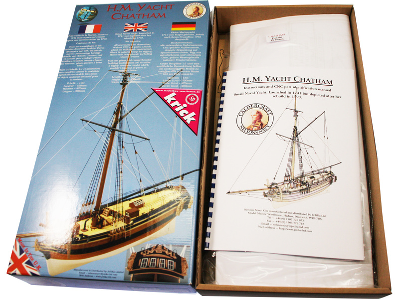 CALDERCRAFT H.M. Chatham 1660 1:64 kit
