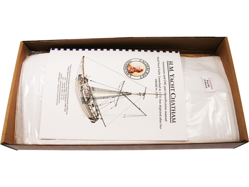 CALDERCRAFT H.M. Chatham 1660 1:64 kit