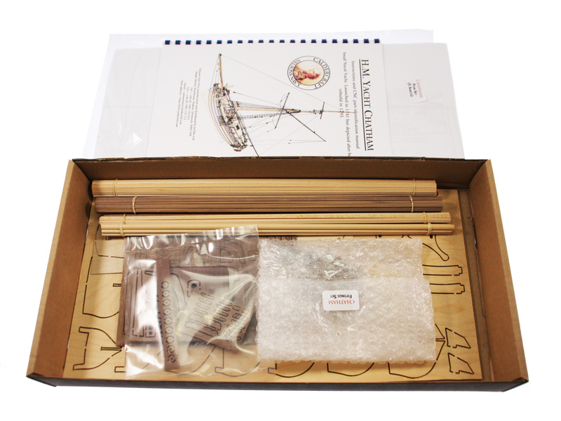 CALDERCRAFT H.M. Chatham 1660 1:64 kit