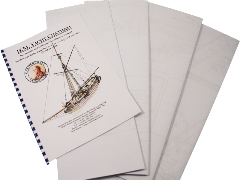 CALDERCRAFT H.M. Chatham 1660 1:64 kit
