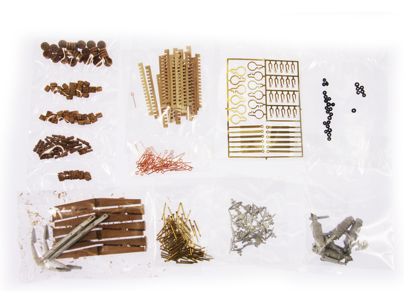 CALDERCRAFT H.M Ballahoo škuner 1803 1:64 kit