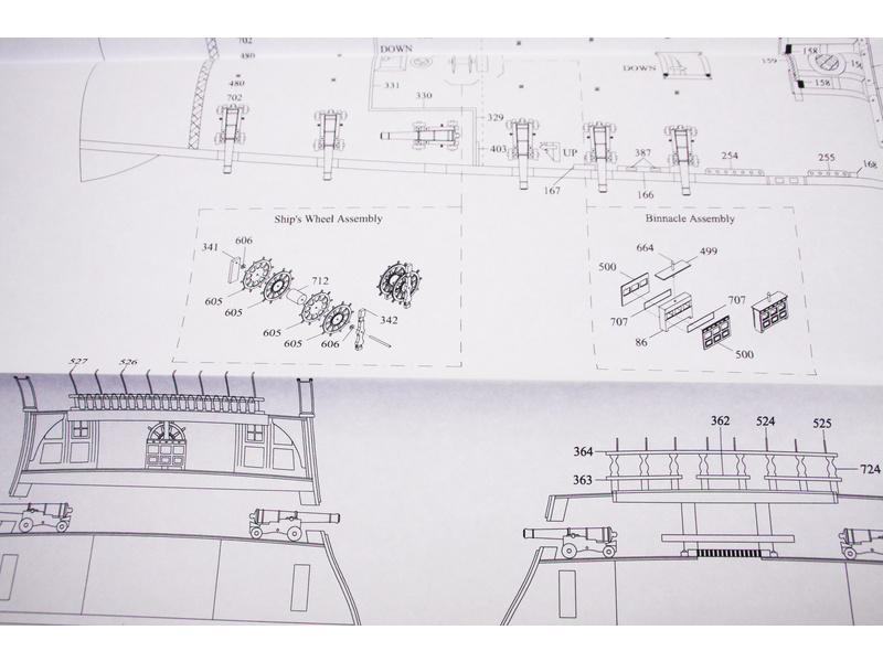 CALDERCRAFT H.M.S. Victory 1805 1:72 kit