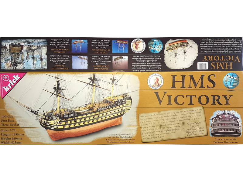 CALDERCRAFT H.M.S. Victory 1805 1:72 kit