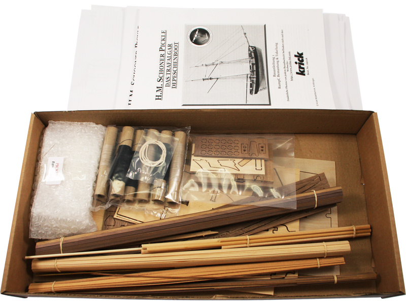 CALDERCRAFT H.M. Pickle škuner 1805 1:64 kit