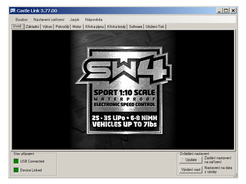 Castle motor 1406 4600ot/V senzored, reg. Sidewinder 4