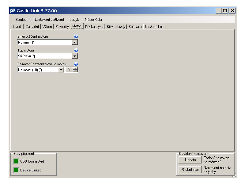 Castle motor 1406 4600ot/V senzored, reg. Sidewinder 4