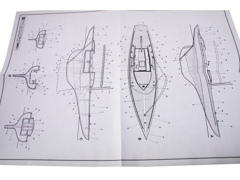 COREL Drachen Monotype Regatta 1:25 kit