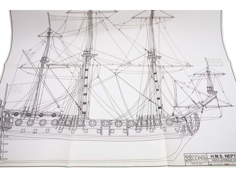 COREL H.M.S. Neptune 1:90 kit