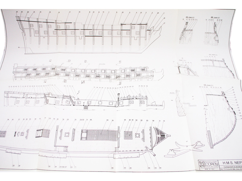 COREL H.M.S. Neptune 1:90 kit