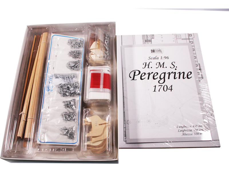 COREL H.M.S. Peregrine 1749 1:96 kit