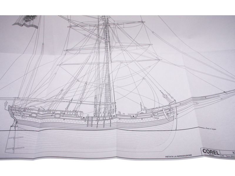 COREL King of Prussia 1777 1:42 kit