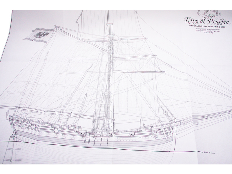 COREL King of Prussia 1777 1:42 kit